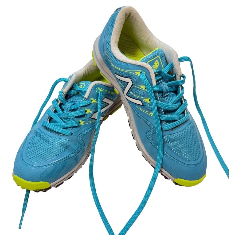 New Balance Minimus Spikeless Golf Shoes Women 6.5 Blue Green Lightweight